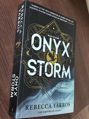 Onyx Storm Paperback By (Rebecca Yarros) free shipping New book USA STOCK