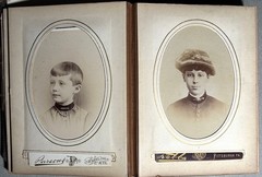 1860s-1910s Pittsburgh & Western PA photo album Aiken Noble families et al
