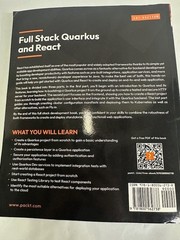 Full Stack Quarkus and React: Hands-on full stack web development with Java, Rea