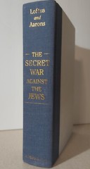 The Secret War Against The Jews Loftus & Aarons ’94 1st Ed. Signed Card OOAK Inc