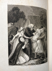 1843 Vicar of Wakefield Mulready Extra Illustrated Riviere Morocco Leather