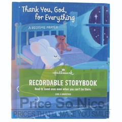 Hallmark Recordable Storybook -Thank You, God, for Everything – NEW