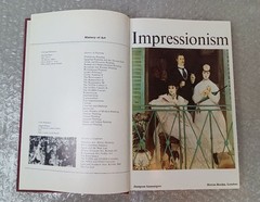 INPRESSIONISM Western Painting Illustration Book English Art Collection 6.9in