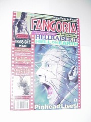 Fangoria #110 March 1992 Hellraiser Cvr Split Second Addams Family Naked Lunch