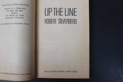 Up The Line Robert Silverberg 1969 First Printing Sci-Fi Ballantine Books PB