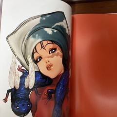 Katsuya Terada Art Book Cover Girls Illustration