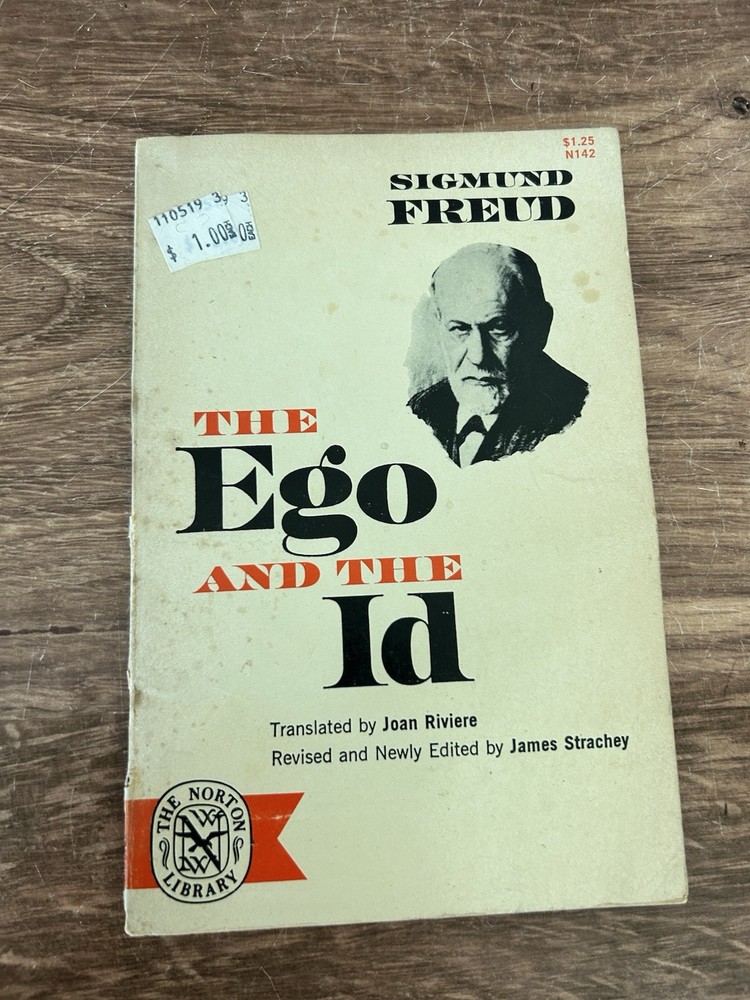 The Ego and the ID By Sigmund Freud 1960 Edition Paperback
