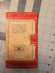 Vintage Farmer’s Pocket Ledger Missing Pages