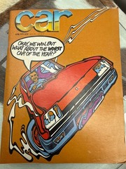 CAR Magazine April 1973, Excalibur, Audi 80, porsche Tapiro, Excalibur