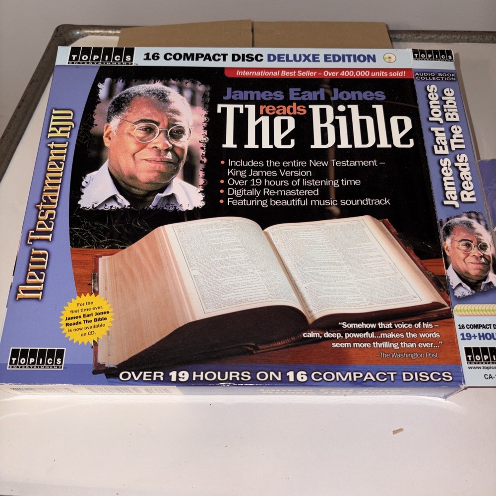 James Earl Jones Reads the Bible by Topics Entertainment Staff