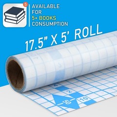 DIY Paper Roll, Matte Clear, 17.5 X 5Ft, Crafts Countertops