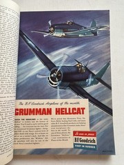 November 1943 Aero Digest and Aviation Engineering Magazine 528 Pages!