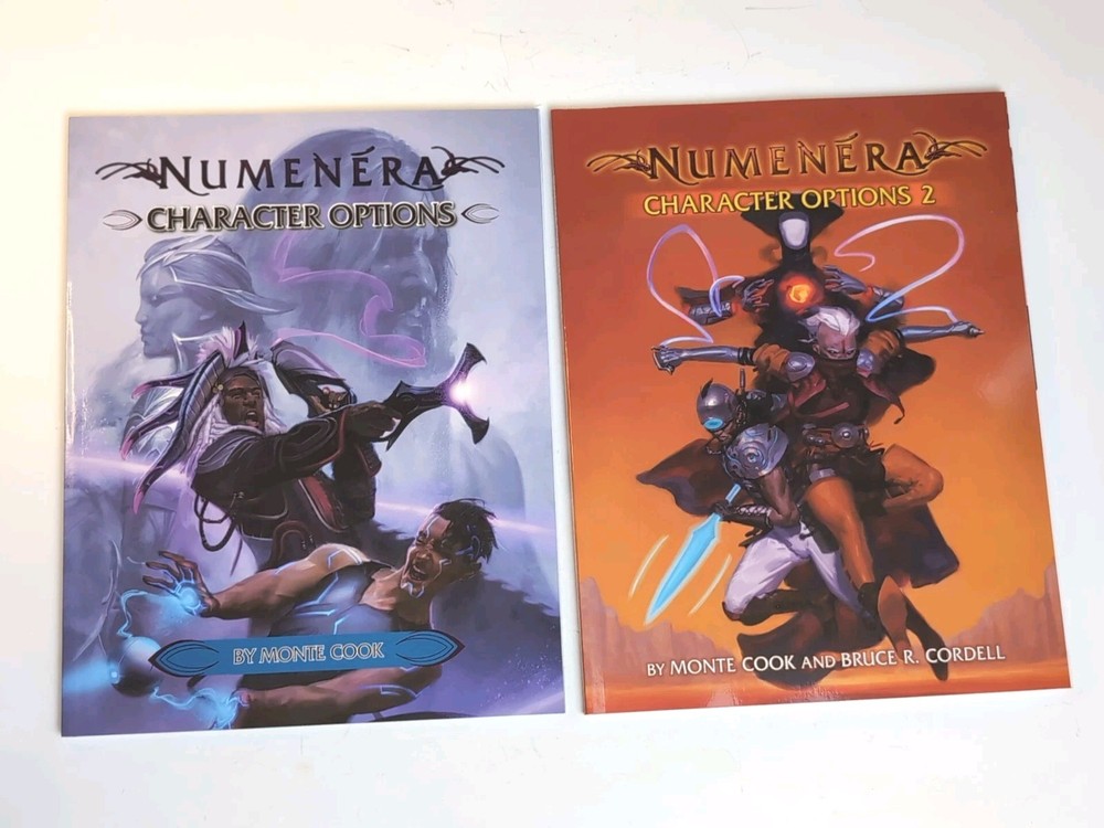 NUMENERA Character Options 1 & 2 RPG – Monte Cook Games