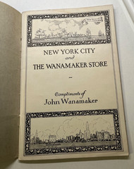 New York Metropolis Of The World By The John Wanamaker Store 1916 Booklet Good