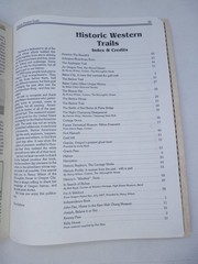 Historic Western Trails Souvenir Magazine c.1994 56 Pages of Old West History