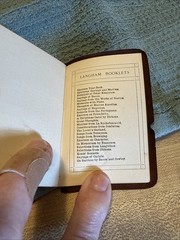 Small Leather Book Of Poems