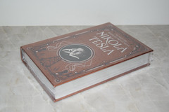 Inventions Researches Writings Nikola Tesla Illustrated Sealed Leather Hardcover