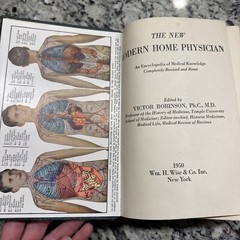 THE NEW MODERN HOME PHYSICIAN 800+ Pages RARE Antique 1950s