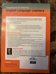 Foundations For Teaching English Language Learners by Wayne E Wright 3rd Edition