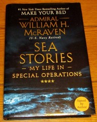2019 Sea Stories by Admiral William McRaven SIGNED First Edition Hardcover Book