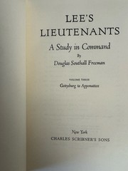Lee’s Lieutenants 3 Volume Set Douglas Southall Freeman Scribner Hudson River