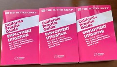 2026 California Practice Guide Rutter EMPLOYMENT LITIGATION 2026 NEW