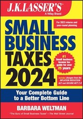 JK Lasssers Small Business Taxes 2024: Your Complete Guide to a B – VERY GOOD
