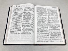 PROPHECY STUDY HOLY BIBLE NKJV JOHN HAGEE BONDED LEATHER GILT EDGING 1997 VGC!