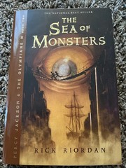 Rick Riordan *SIGNED* The Sea of Monsters Book – Disney – Percy Jackson – 1st Ed