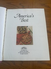 Vintage 1995 America’s Best Cookbook Recipes Cook Book Hardcover 568 Pages