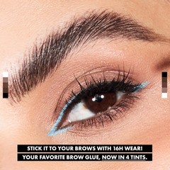 NYX PROFESSIONAL MAKEUP The Brow Glue, 1 Count (0.17 Fl Oz), 04 Dark Brown
