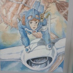Studio Ghibli Nausicaä of the Valley of the Wind 1984 Anime Postcard Set Bonus