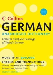Collins German Unabridged Dictionary, 7th Edition (Harpercollins Unabridged …