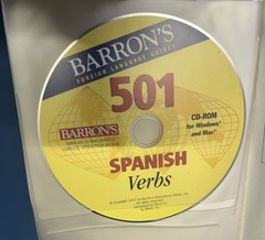 Barron’s 501 Spanish Verbs Paperback, by Christopher Kendris; Theodore WITH CD