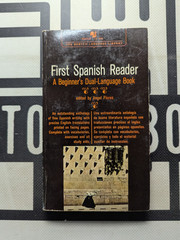First Spanish Reader by Angel Flores 1964 Paperback A Beginner’s Dual-Language