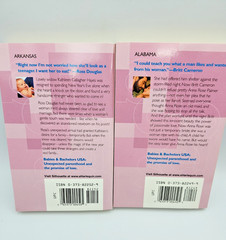 Lot of 6 Silhouette Harlequin Romance Novels Babies & Bachelors USA Love PB