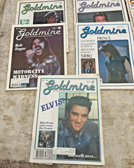 Lot of 12 Goldmine Magazines All From 1990 Biweekly Issues Elvis Hendrix Jazz