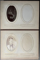1860s-1910s Pittsburgh & Western PA photo album Aiken Noble families et al