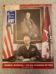 The United States News -General Marshall- January 7, 1944- Magazine