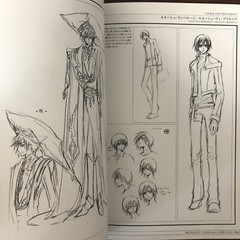 MUTUALITY CLAMP Works in CODE GEASS Art Book Illustration Anime