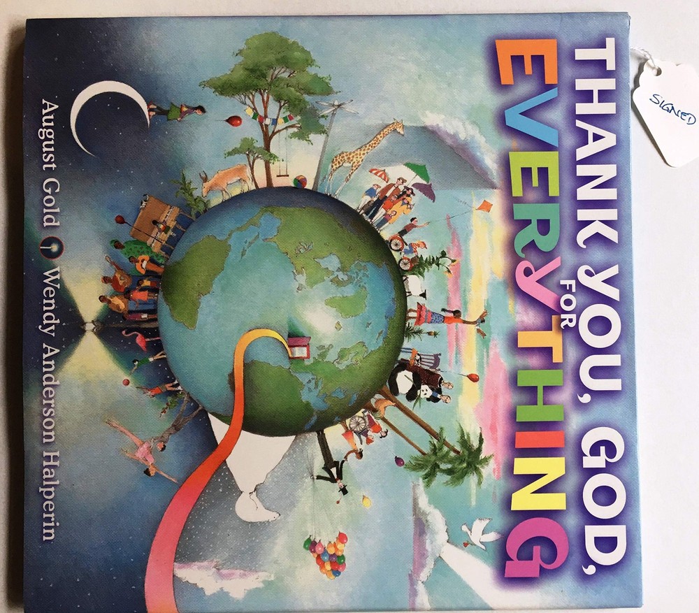 Thank You, God, For Everything – hardcover Gold, August|Halperin, Wendy Ande…