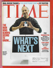 Time Magazine Oct 24 2005 Steve Jobs Apple Whats Next Video iPod iMac Pixar