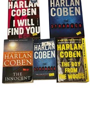 Harlan Coben Lot of 5 Books Stranger The Innocent The Stranger Find You Woods