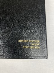 PROPHECY STUDY HOLY BIBLE NKJV JOHN HAGEE BONDED LEATHER GILT EDGING 1997 VGC!