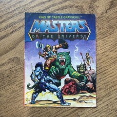 Master of the Universe 1981 Mattel Mini Book King of Castle Grayskull He-Man