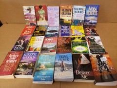 Lot of 20 Contemporary ROMANCE Paperbacks PB Popular Author Books RANDOM*MIX