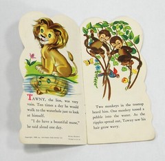 VTG Lot of 3 Children’s Books – Tawny Lion, ABC & 123 – Paperback – 1949/1950