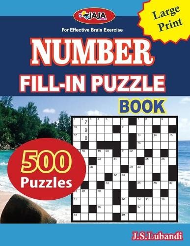 J S Lubandi Number Fill-In Puzzle Book (Paperback)