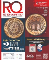 NEW – Summer Red Book Quarterly Retail Pricing for US Coin & Currency.