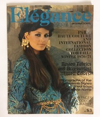 1970 Vintage Elegance International Designer Couture Fashion Catalog 130 pages